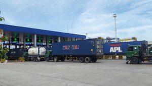 Kondisi gate ini JICT. Gambar diambil pagi tadi.