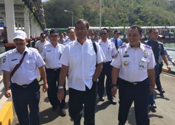 Dirjenla ke Lombok, Tinjau Pelabuhan dan Cek Bantuan Korban Gempa