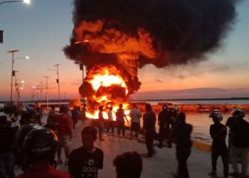 Semua ABK Selamat, Kapal Jabal Rahma Terbakar