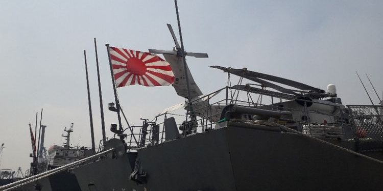 Kapal Perang Jepang Kunjungi Tanjung Priok
