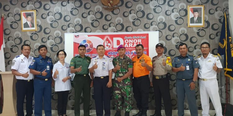Sambut Harhubnas, Pelabuhan Kijang Adakan Donor Darah