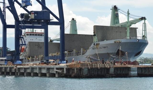 Pelabuhan Pantoloan Berfungsi Kembali