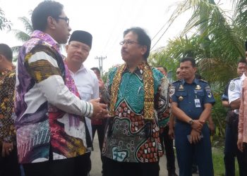 Sofyan Djalil ke Baai untuk Menata Lahan Masyarakat
