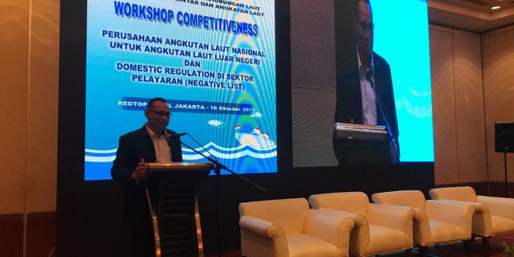 Hubla Gelar Workshop Competitiveness Pelayaran Nasional untuk Luar Negeri