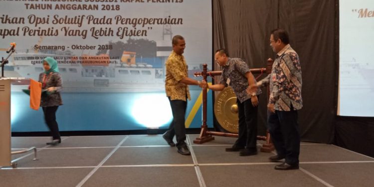 Penyelenggaraan Kapal Perintis Harus Inovatif