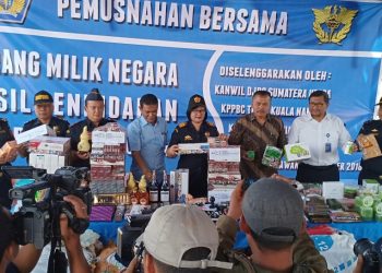 Kerugian Rp 652 Juta, BC Musnahkan Barang Selundupan