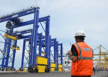 TPK Domestik Belawan Datangkan 4 RTG Baru