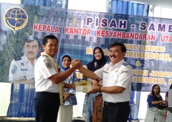 Sudiono Serahkan ke Amiruddin pimpin Syahbandar Priok