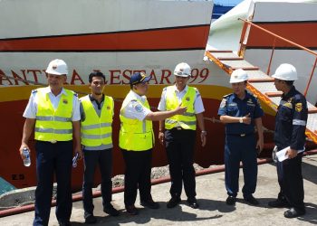 Uji Petik Kelaiklautan Kapal di Ambon