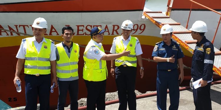 Uji Petik Kelaiklautan Kapal di Ambon