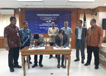 Kemenhub Teken Kontrak Paket 2 Pembangunan Patimban