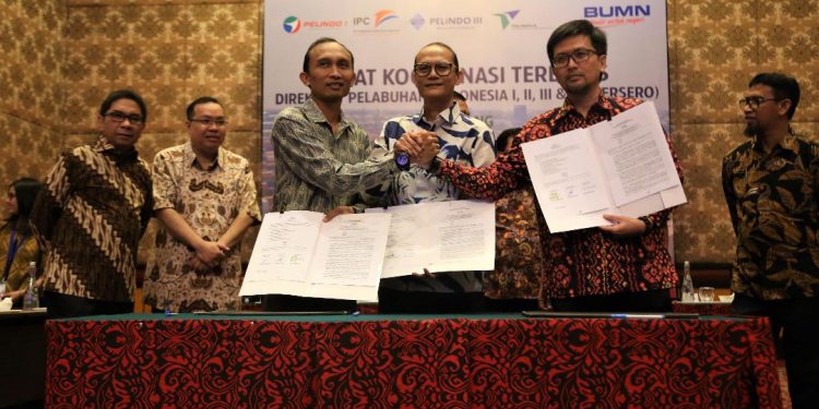 IPC Kerjasama dengan Pelindo III & IV untuk Memperkuat Sinergitas