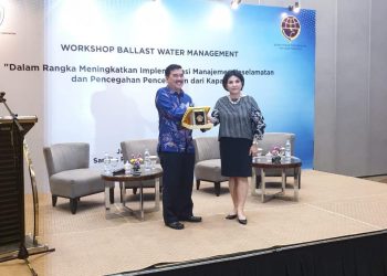 Kemenhub segera Berlakukan Konvensi Manajemen Air Balas