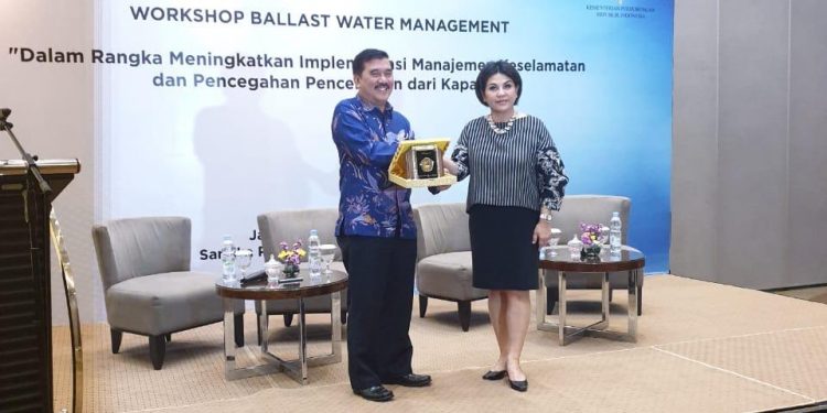 Kemenhub segera Berlakukan Konvensi Manajemen Air Balas