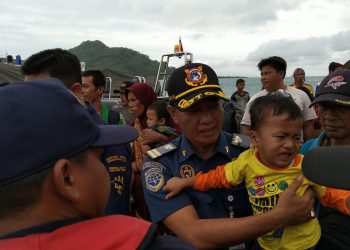 Ratusan Pengungsi di Pulau Sebuku dan Sebesi Berhasil Dievakuasi