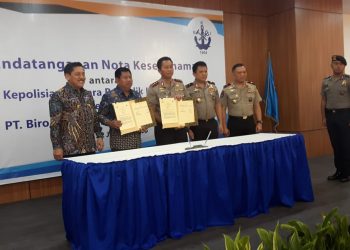 BKI Teken Mou dengan Polri untuk Supervisi & Klasifikasi Kapal