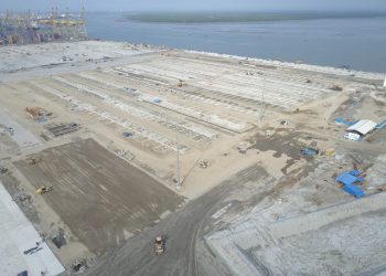 Pengembangan TPK Belawan Capai 87%