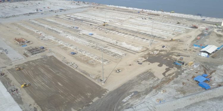 Pengembangan TPK Belawan Capai 87%