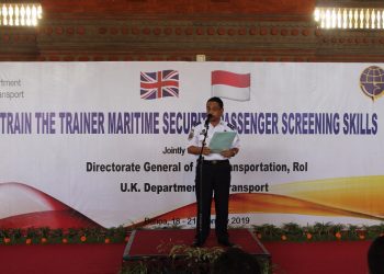 Kemenhub & United Kingdom Gelar TOT Maritime Security Passenger