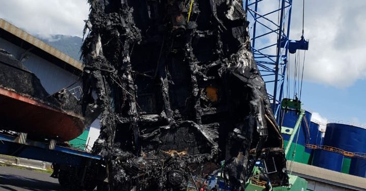 Kemenhub Pastikan Menanggung Biaya Pengobatan Korban Kapal Terbakar