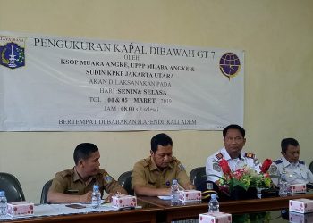 Pengukuran Kapal Dibawah GT 7 di Cilincing & Muara Angke