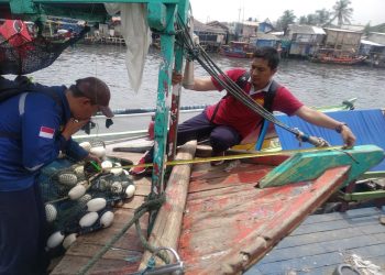 Praktik Pengukuran Kapal di Cilincing
