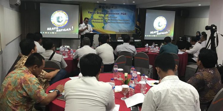 Disnav Banjarmasin Tingkatkan Pemahaman Penetapan Alur Pelayaran Selat Laut