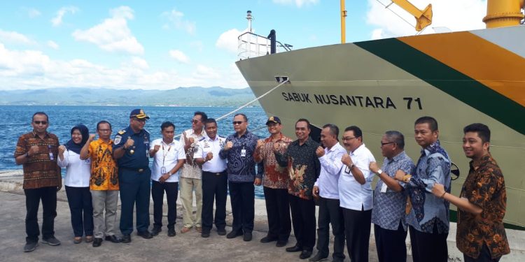 Pelni Terima Kapal Tol Laut Sabuk Nusantara 71 untuk Indonesia Timur
