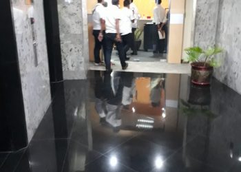 Polisi Geledah Kantor INSA di Wisma BSG