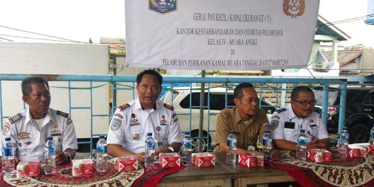 KSOP Muara Angke Tertibkan Pas Kecil Nelayan Kamal Muara