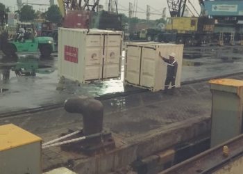 Program Kontainer Masuk Desa, Tiga Ton Beras Diangkut Kapal Tol Laut ke Talaud