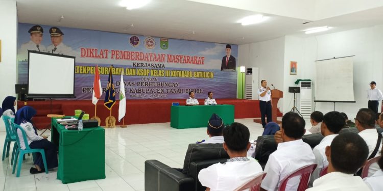 250 Nelayan Ikuti Diklat dari KSOP Kotabaru-Poltekpel Surabaya