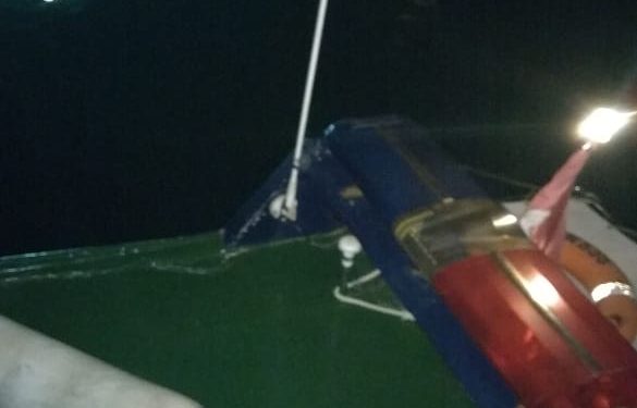 Hubla Kerahkan 2 Kapal Tangani Senggolan Kapal di Perairan Merak
