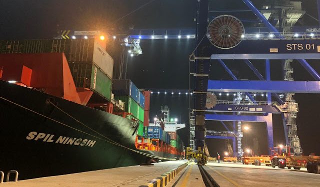 MV Ningsih SPIL Kembali Masuk Kuala Tanjung
