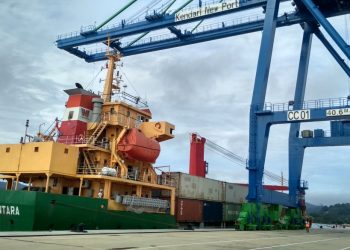 Layani Kapal Perdana, KNP Dirancang bisa Tangani 1,2 Juta TEUs