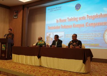 Hubla Gelar Training Penimbalan Kompas Kapal