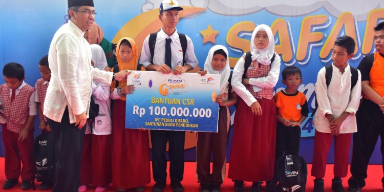 IPC & BUMN Serahkan Bantuan Rp 1,8 M untuk Palembang