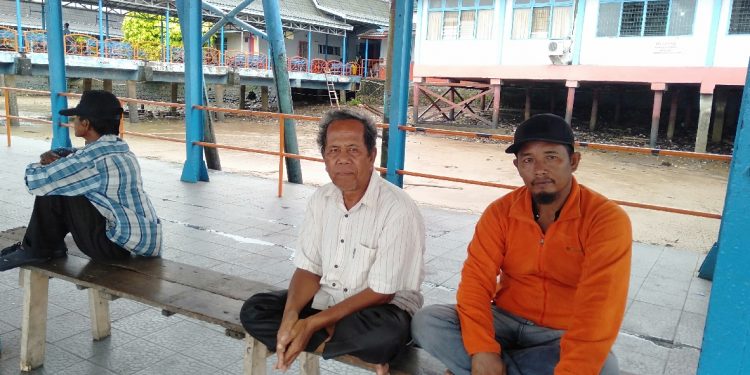 Penumpang di Boom Baru Sepi, Perahu Ketek pun Nongkrong