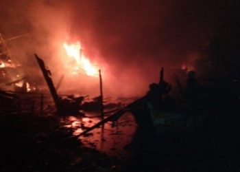 Kerugian Ditaksir Rp 10 M, Kebakaran di Eretan Indramayu 15 Kapal Ludes