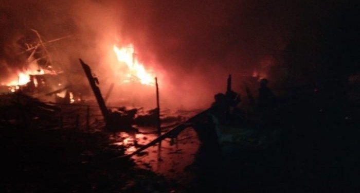 Kerugian Ditaksir Rp 10 M, Kebakaran di Eretan Indramayu 15 Kapal Ludes