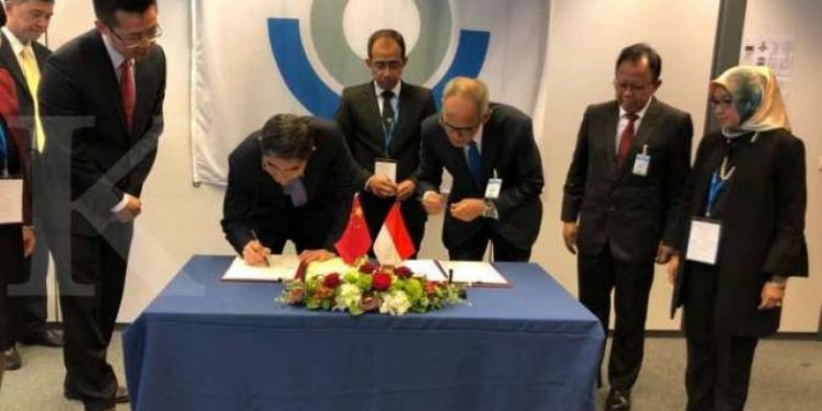 Indonesia-China Teken MoU Pertukaran Data