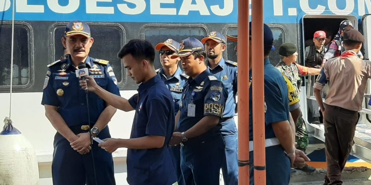 Pelabuhan Gresik pun Dipadati Pemudik Balik