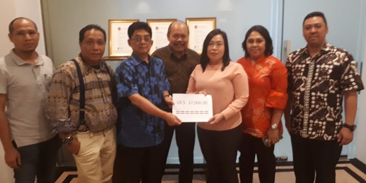 27.000 Dolar AS, Pelayaran Kembali Beri Santunan Ahli Waris Pelaut