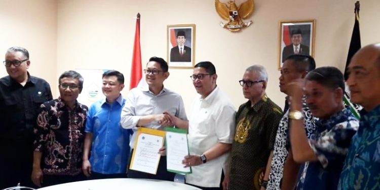 ALFI-Organda MoU Bangun Sistem Angkutan Multimoda Berbasis Digital