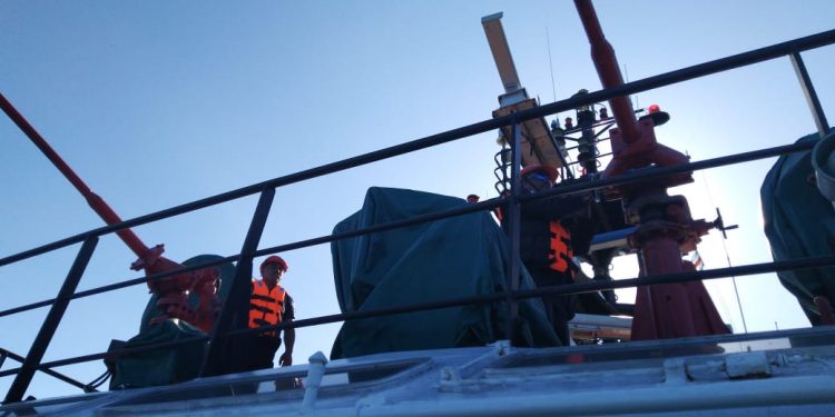 Kapal Kecelakaan, Tumpahan Minyaknya Berhasil Diatasi