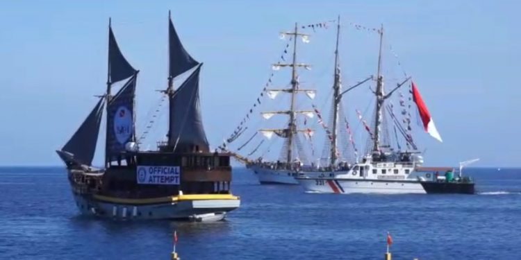 Penyelam Kemenhub Ikut Pecahkan Rekor Dunia