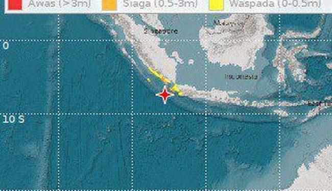 Gempa di Banten, Kegiatan di Pelabuhan Dihentikan