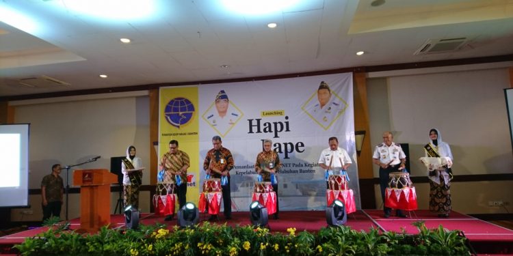 Banten Launching Aplikasi Hapi Pape