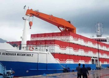 Pelosok Indonesia Barat Mulai Minati Kapal Tol Laut
