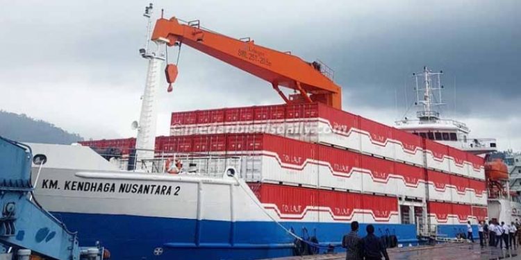 Pelosok Indonesia Barat Mulai Minati Kapal Tol Laut